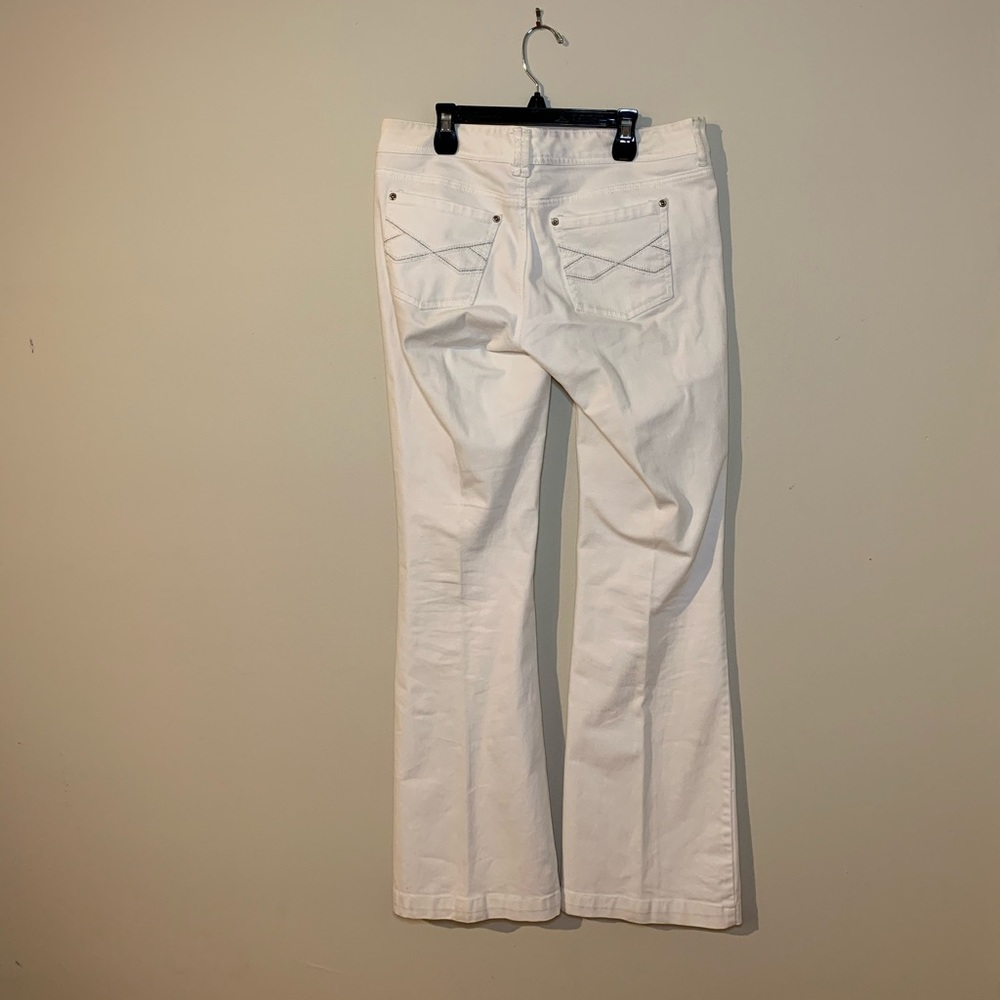Noir white jeans size 4R